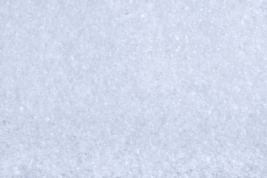 Beyaz kar aşırı derecede yakın. Büyük makro doku ve arkaplan