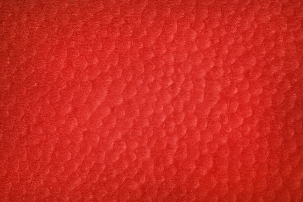 Fundo Vermelho Texturizado Abstrato Bolhas Papel Colorido Tijolo — Fotografia de Stock