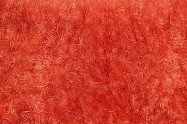 Kırmızı buzlu yüzey. Soyut doku ve arkaplan