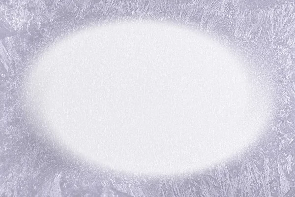Beyaz Buzlu Cam Kopyalama Alanı Olan Buz Şablonu Doku Arkaplan — Stok fotoğraf