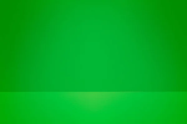 Green Studio Space Template Background — Stock Photo, Image