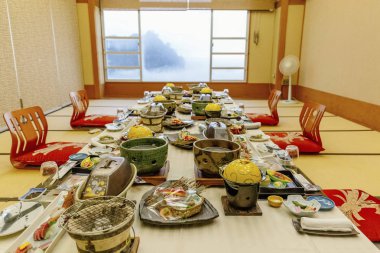 Japon Umibe gıdaların yok Kakureyu Seiryu