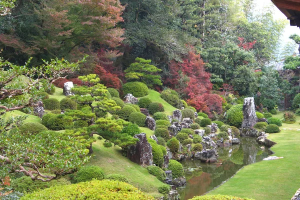 Prachtige Tuin Van Ryotanji Tempel — Stockfoto