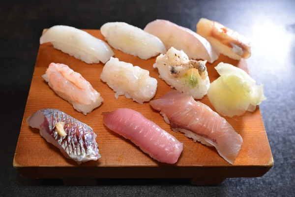 Tradycyjne Japońskie Jedzenie Zamknąć Widok — Zdjęcie stockowe