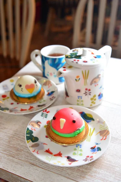Птичьи Пирожные Кафе Котори Omotesando — стоковое фото