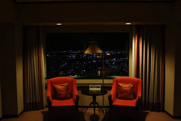 Vista Finestra Okura Act City Hotel Hamamatsu — Foto Stock