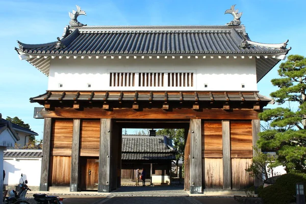 Kasteel Kakegawa Detailweergave — Stockfoto