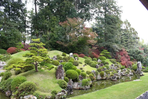 Prachtige Tuin Van Ryotanji Tempel — Stockfoto