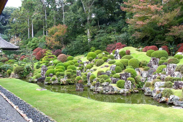 Prachtige Tuin Van Ryotanji Tempel — Stockfoto