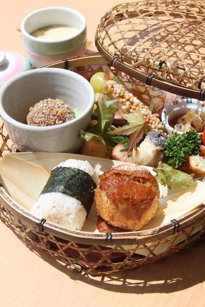 Cucina Giapponese Tradizionale Vista Vicino — Foto Stock