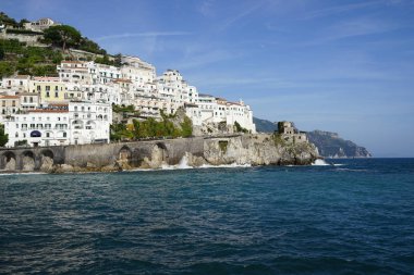 Güzel manzara, Amalfi, İtalya