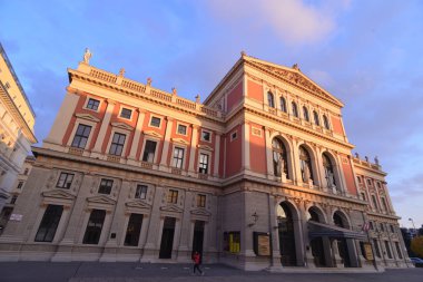 Gesellschaft der Musikfreunde'in Wien, Viyana, Avusturya'daki yan çekimi
