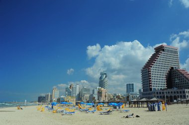 tel Aviv'de Beach