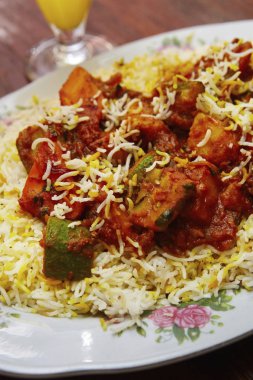 Kebap ve pirinç, Dubai, Birleşik Arap Emirlikleri