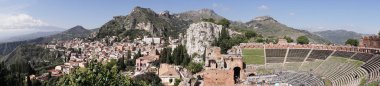 Teatro Greco panorama görünümü