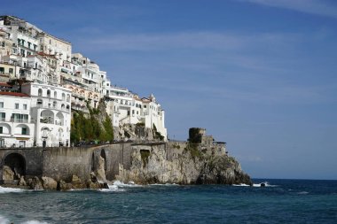 Güzel manzara, Amalfi, İtalya