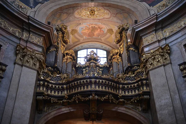 Στο Εσωτερικό Του Αγίου Πέτρου Βιέννη Αυστρία — Φωτογραφία Αρχείου