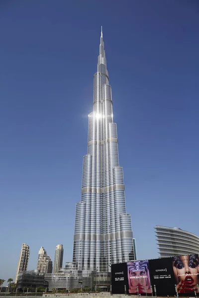 Низький Кут Огляду Дубай Mall Дубай Єднані Арабські Емірати — стокове фото