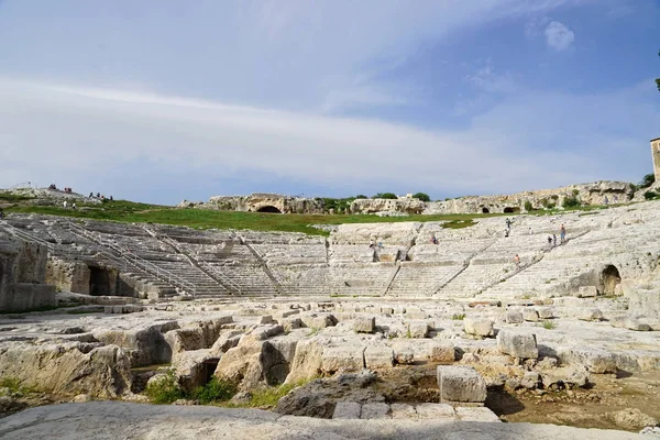 Parque Arqueologico Neapolis Italia — Foto de Stock