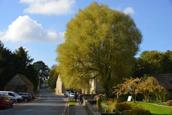 Vue Urbaine Bibury Angleterre — Photo