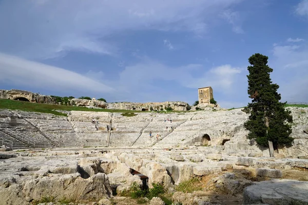 Parque Arqueologico Neapolis Italia — Foto de Stock