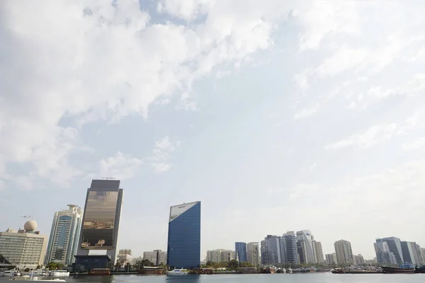 Horizonte Cidade Dubai Emirados Árabes Unidos — Fotografia de Stock