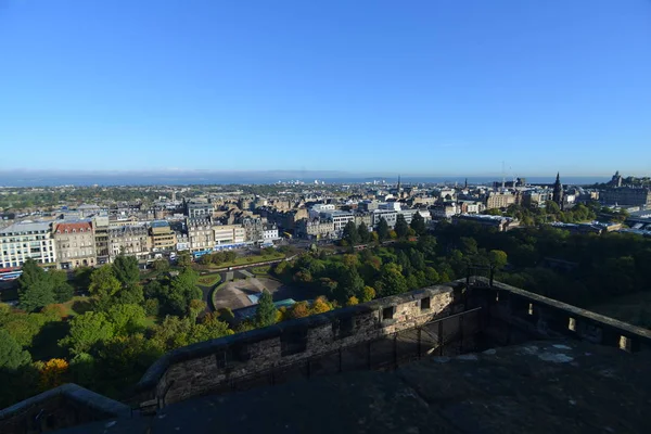 Belo Castelo Edimburgo Inglaterra — Fotografia de Stock