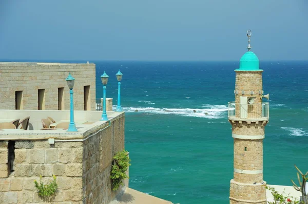 Yafa Dan Denize Bakış Srail — Stok fotoğraf