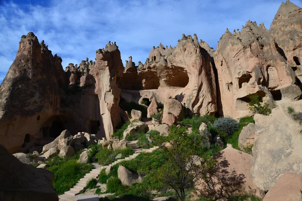 Krajobraz Naturalny Cappadocia Indyk — Zdjęcie stockowe