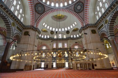 İstanbul, Türkiye 'deki Süleyman Camii sarayı