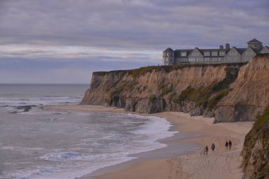 Güzel deniz manzarası, doğal arka plan 