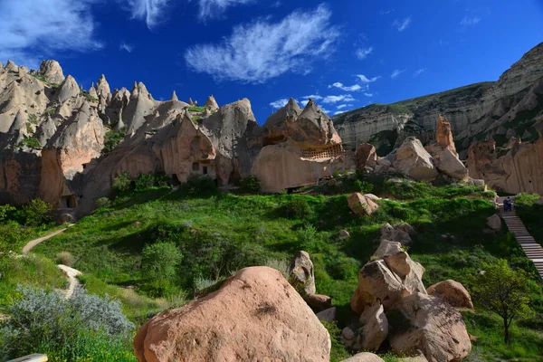Krajobraz Naturalny Cappadocia Indyk — Zdjęcie stockowe