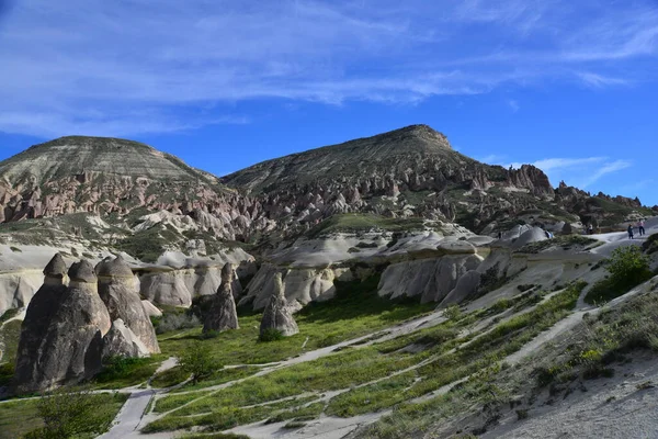 Természetes Táj Cappadocia Pulyka — Stock Fotó