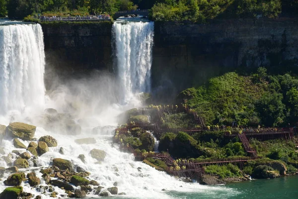 Cataratas Del Niágara Canadá Durante Día —  Fotos de Stock