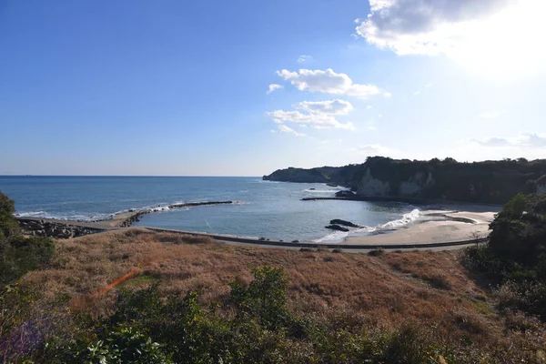 Bela Vista Paisagem Marinha Fundo Natural — Fotografia de Stock