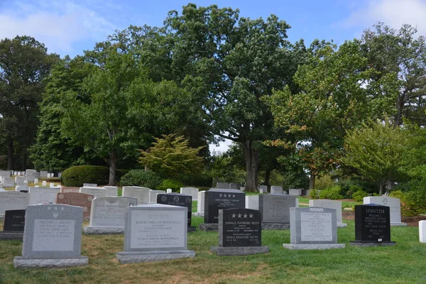 Local Sepultamento Arlington Cemitério Nacional Estados Unidos América — Fotografia de Stock