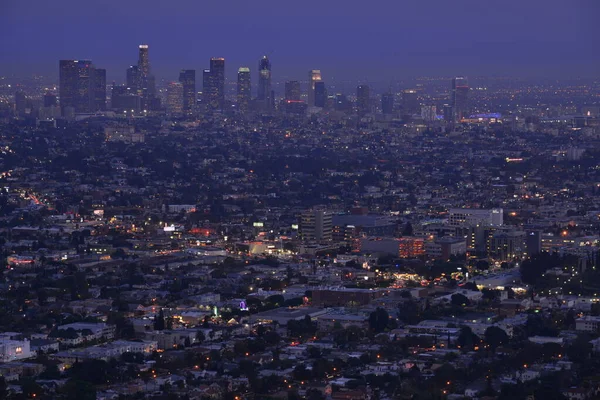 Los Angeles City Night California Usa — Stock Photo, Image