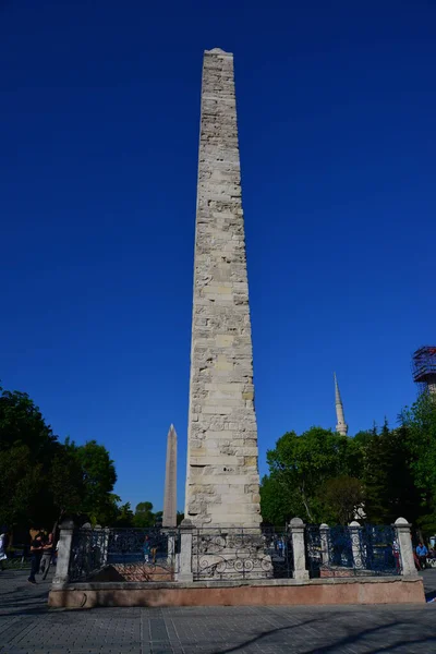 View Obelisk Istanbul Sultanahmet — Stock Photo, Image