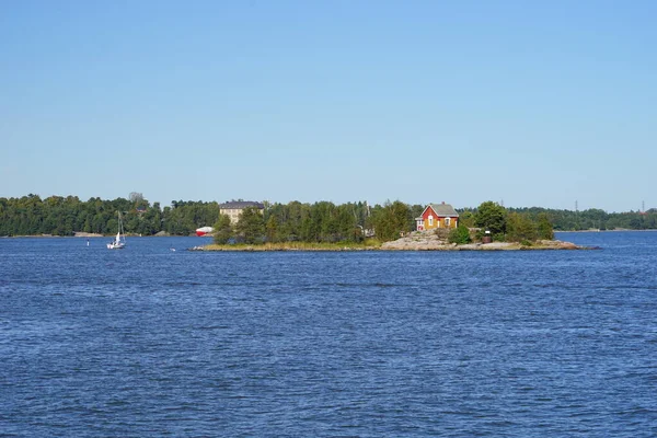 Paysage Avec Lac Pendant Journée — Photo