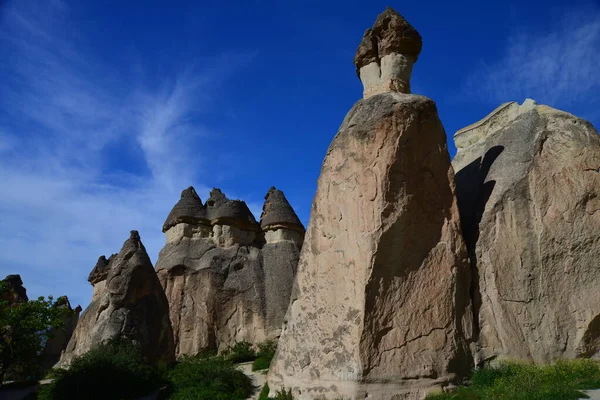 Natürliche Landschaft Von Kappadokien Türkei — Stockfoto