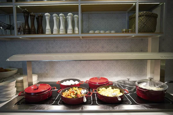 Sluiten Van Het Diner Tafel — Stockfoto