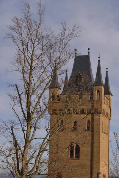 Старый Замок Дневное Время — стоковое фото