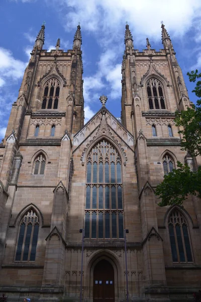 Vue Sur Façade Église Pendant Journée — Photo