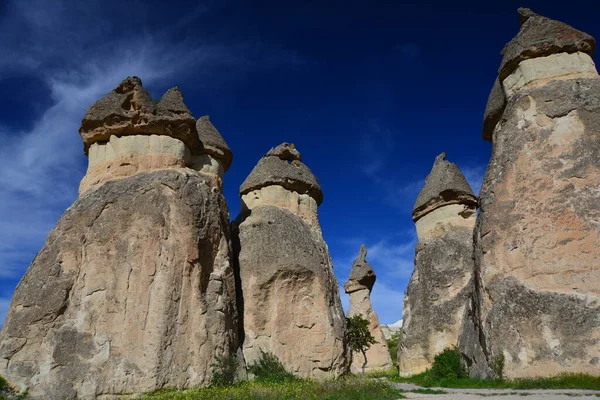 Natürliche Landschaft Von Kappadokien Türkei — Stockfoto