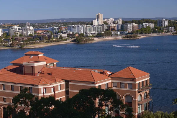 Cityscape Día Perth Australia Occidental —  Fotos de Stock