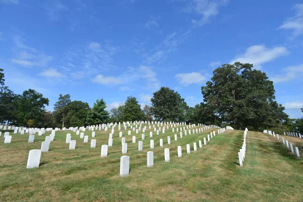 Εθνικό Νεκροταφείο Του Άρλινγκτον Ουάσιγκτον Ηνωμένες Πολιτείες — Φωτογραφία Αρχείου