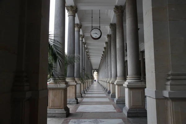 Karlovy Vary Colonnade Exterior Czech Republic — Stock Photo, Image