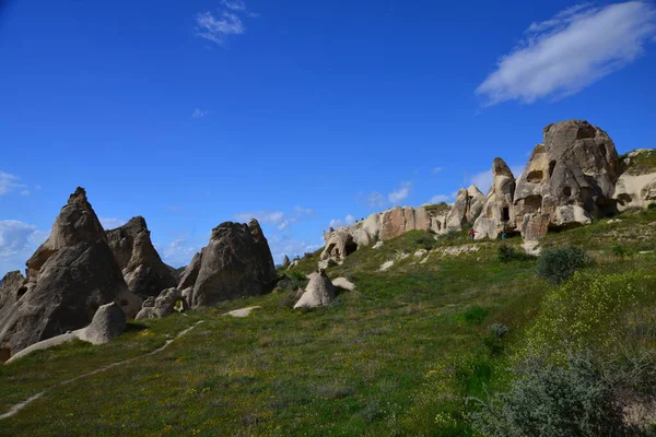 Természetes Táj Cappadocia Pulyka — Stock Fotó