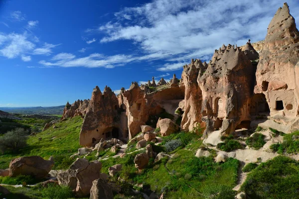 Kapadokya 'nın doğal manzarası, hindi
