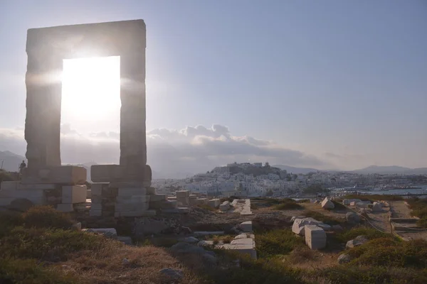 Landschaft Mit Alten Ruinen Griechenland — Stockfoto